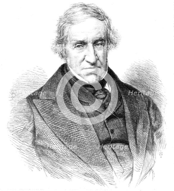 The late Lord Broughton, 1869. Creator: Unknown.