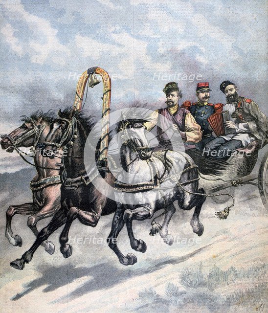 Franco-Russian Alliance, 1893. Artist: Henri Meyer