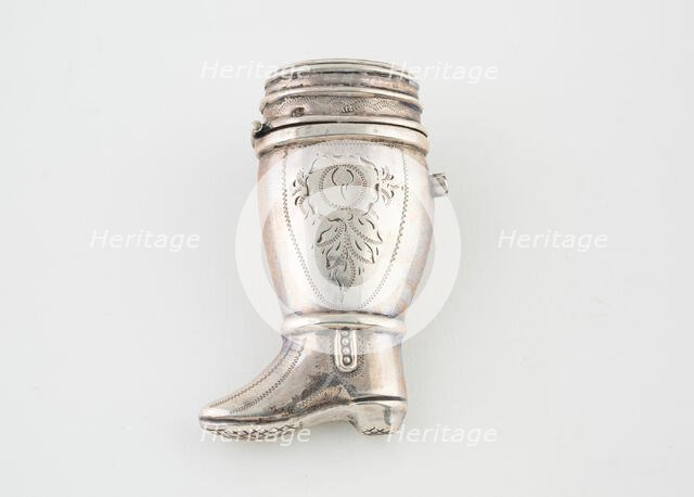 Match Safe, Denmark, c. 1850. Creator: Unknown.