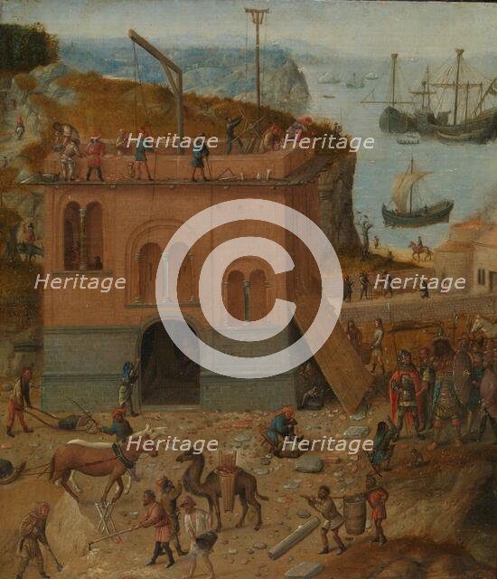 The Tower of Babel, c.1490. Creator: Anon.