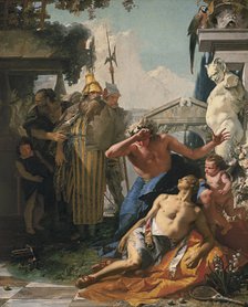 The Death of Hyacinthus, c.1753. Artist: Tiepolo, Giambattista (1696-1770)