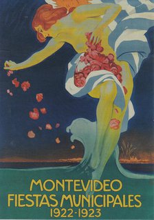 Montevideo Fiestas Municipales , 1922. Creator: Metlicovitz, Leopoldo (1868-1944).