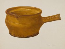 Bowl, 1935/1942. Creator: Lloyd Charles Lemcke.