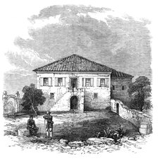 House at Oropos where the Englishmen were confined, 1870. Creator: Unknown.