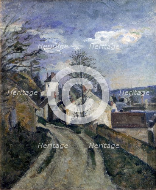 'Doctor Gachet's House at Auvers', c1873. Artist: Paul Cezanne