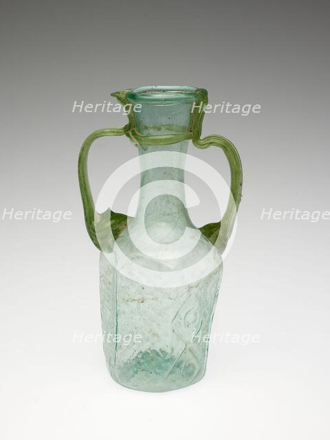 Double-Handled Bottle, 6th century. Creator: Unknown.