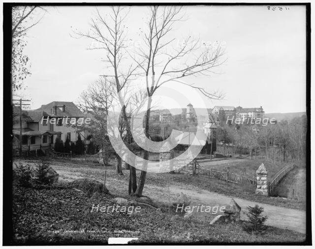 Club house from village, Hopatcong, N.J., between 1890 and 1901. Creator: Unknown.