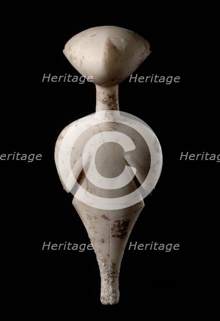 Statuette of a Woman: "The Stargazer", c. 3000 BC. Creator: Unknown.