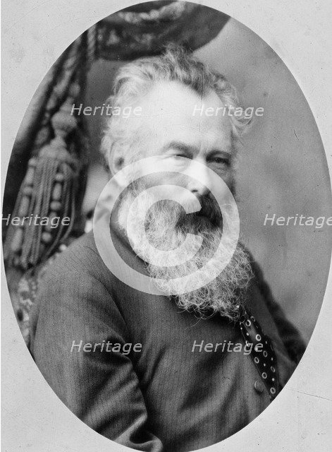 Ivan Shishkin, Russian artist, 1870.  Artist: Andrei Osipovich Karelin