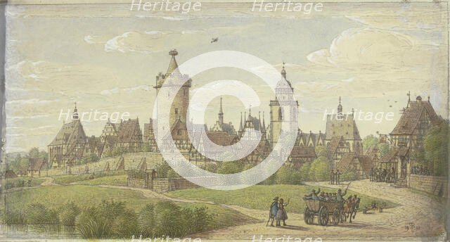 Alsfeld in Upper Hessia, 1900. Creator: Peter Becker.