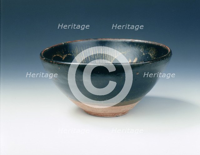 Wu Yishan blackware bowl, Southern Song dynasty, China, 1200-1279. Artist: Unknown