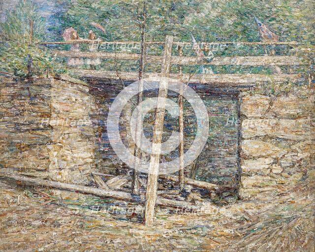 The Old Bridge, about 1923. Creator: William L Carrigan.