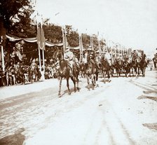 Victory parade, Paris, France, c1918-c1919. Artist: Unknown.