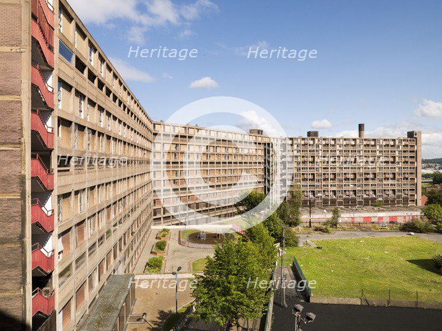 Park Hill Estate, Sheffield, South Yorkshire, 2006. Artist: James O Davies.