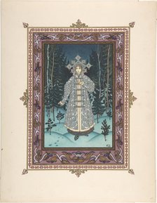Illustration for the Fairy tale Snegurochka, c. 1925. Artist: Zvorykin, Boris Vasilievich (1872-after 1935)