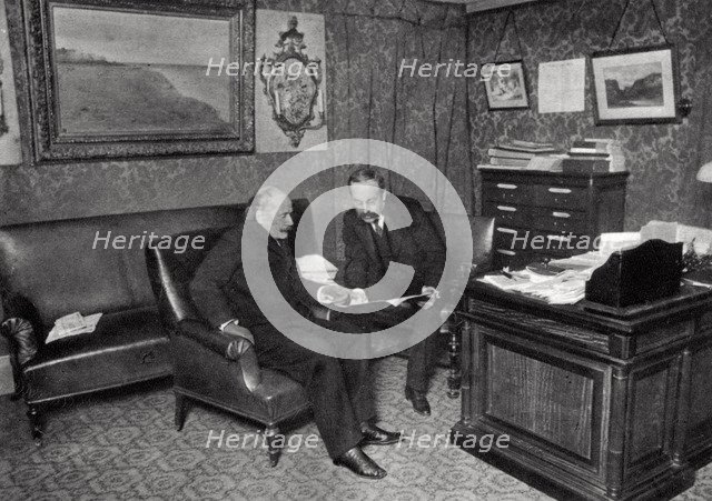 Jules Massenet, French composer, 1905. Artist: Unknown