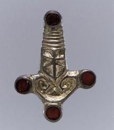 Bow Brooch, Frankish, 450-500. Creator: Unknown.