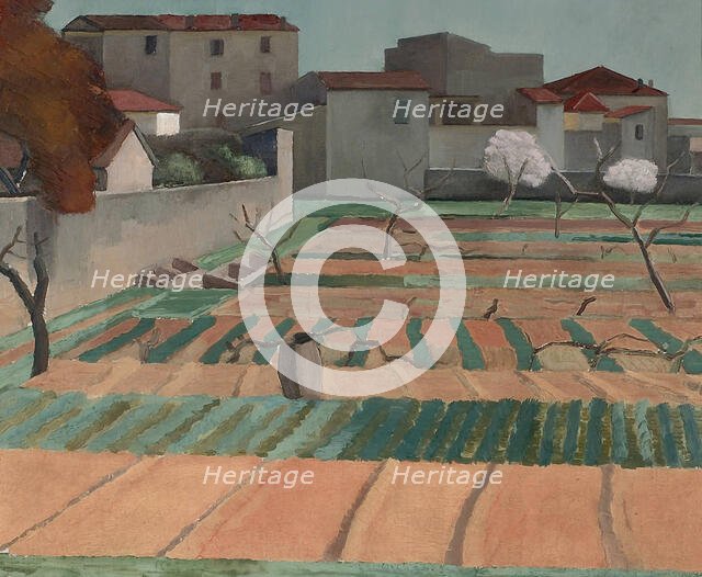 Spring in Cagnes, 1932. Creator: Carl Wargh.