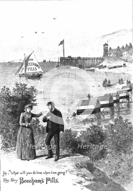 ''Beecham's Pills', 1890. Creator: Unknown.