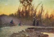 'At the Well', c1880, (1904). Artist: Robert George Talbot Kelly.