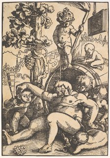 The Drunk Bacchus, ca. 1520. Creator: Hans Baldung.