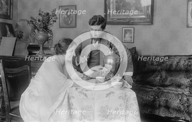 Galli-Curci and husband, between c1915 and c1920. Creator: Bain News Service.