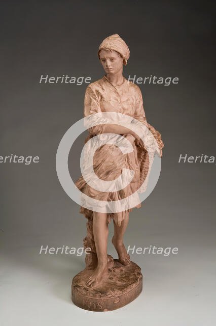 Snail Fishergirl from Puys, 1872. Creator: Jean-Baptiste Carpeaux.