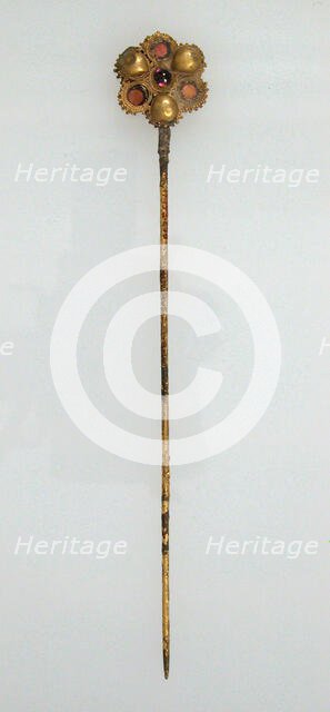 Hairpin, Frankish, 7th century. Creator: Unknown.