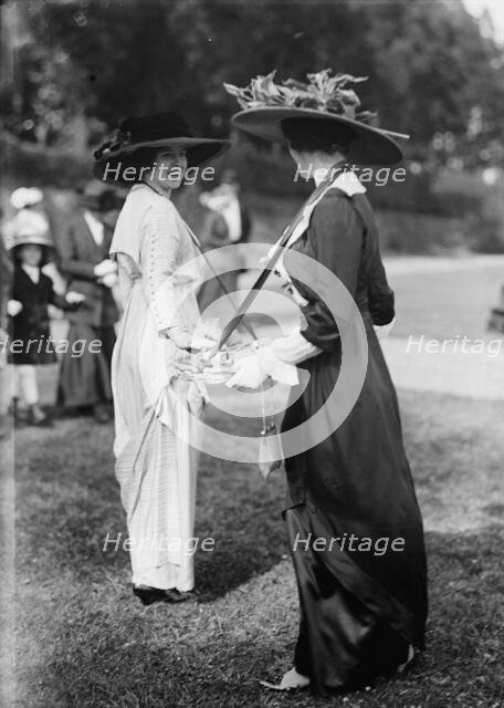 Friendship Charity Fete - Gladys Ingalls; Mrs. C.A. Munn, 1913. Creator: Harris & Ewing.