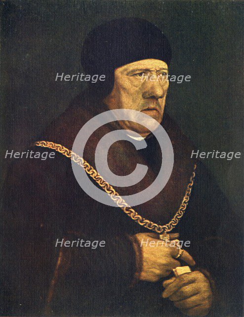 'Sir Henry Wyatt', c1537, (1909). Artist: Hans Holbein the Younger.