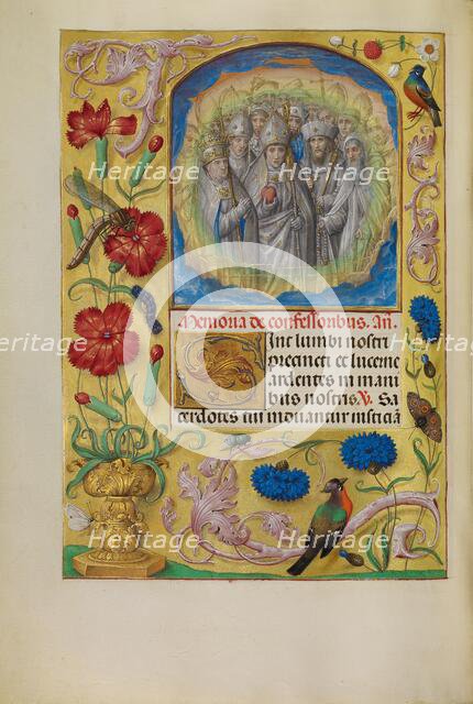 Confessor Saints; Spinola Hours, about 1510-1520. Creator: Master of James IV of Scotland.