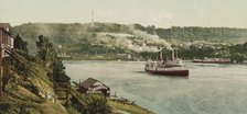 Niagara, Queenstown (i.e., Queenston) Heights from Lewiston, ca 1900. Creator: Unknown.