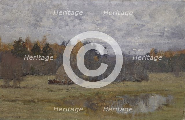 Late Autumn, 1894. Artist: Levitan, Isaak Ilyich (1860-1900)