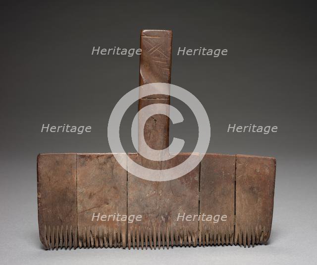 Carding Tool, Ptolemaic dynasty (or later). Creator: Unknown.