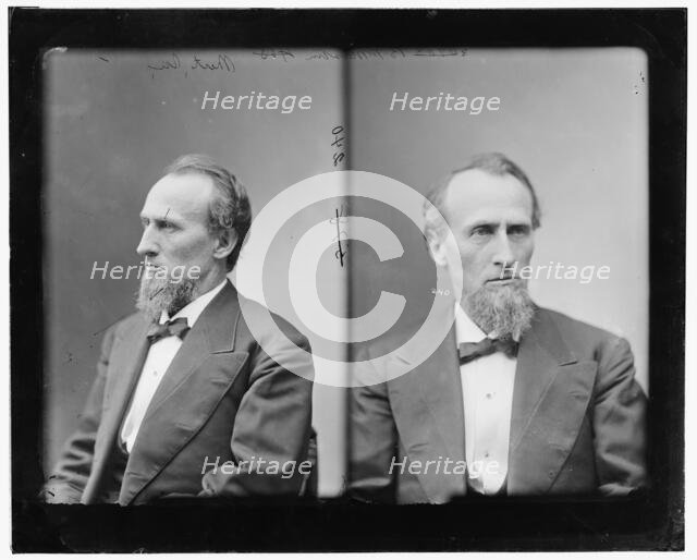 Benjamin Franklin Martin of West Virginia, 1865-1880. Creator: Unknown.