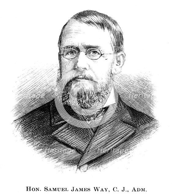 Sir Samuel James Way, 1886. Artist: Unknown