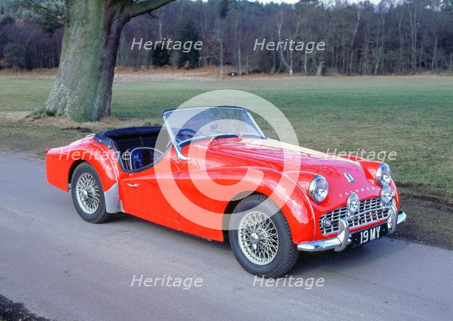 1959Triumph TR3A. Artist: Unknown.