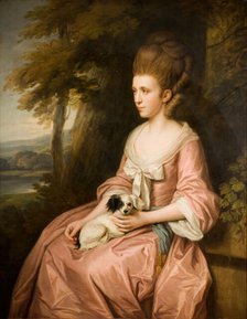 Portrait Of Miss Hargreaves, 1750-1800. Creator: Nathaniel Dance-Holland.