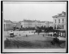 Varsovie Place Krasinski. Warszawa, between 1910 and 1920. Creator: Harris & Ewing.