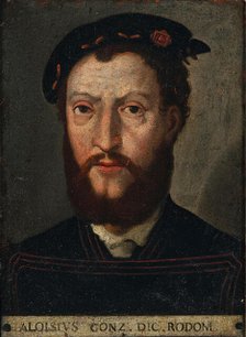 Portrait of Luigi Gonzaga "Rodomonte" (1500-1532), 16th century. Creator: Anonymous.