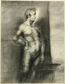 Nude Male Figure, n.d. Creator: Unknown.