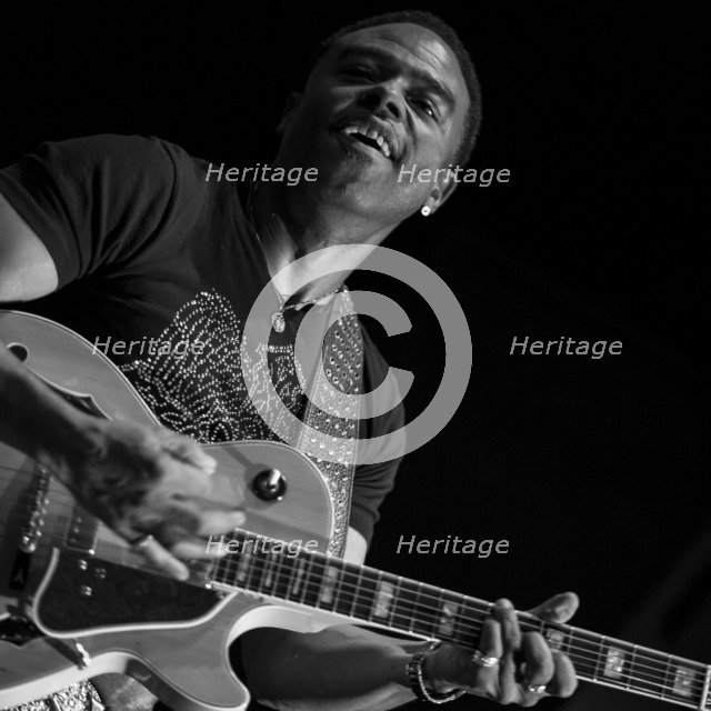 Norman Brown, 2010. Artist: Alan John Ainsworth.