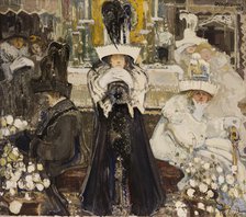 Meditations-The Cycle: Ceremonies VII, 1908-. Creator: Witold Wojtkiewicz.