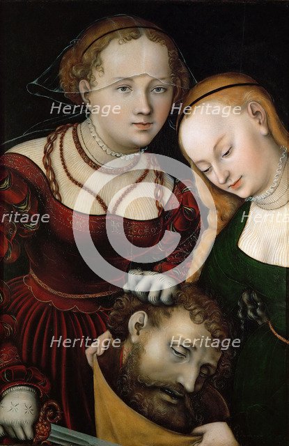 Judith and her Maid with the Head of Holofernes.