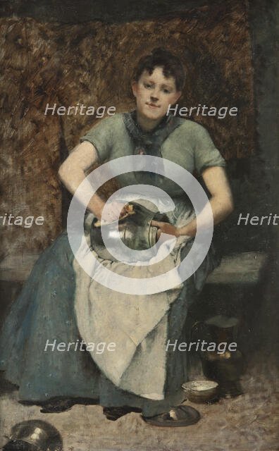 The Servant, 19th century. Creator: Jean Alexandre Joseph Falguiere.