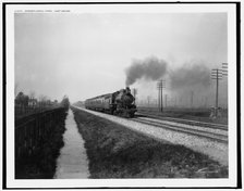 Pennsylvania Flyer, east bound, between 1900 and 1906. Creator: Unknown.
