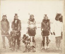 Sioux Group, 1880s. Creator: John C. H. Grabill.