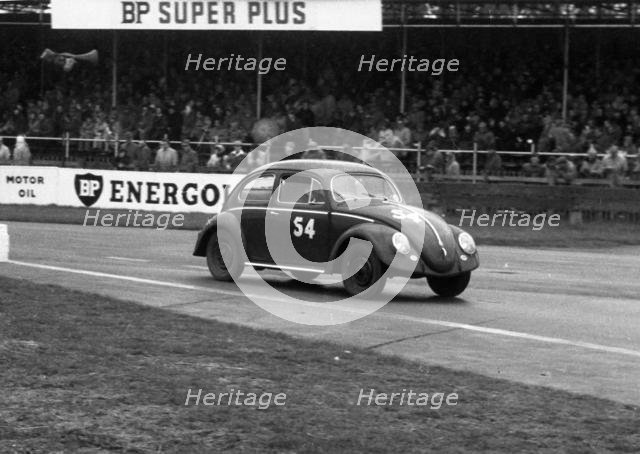 Volkswagen Beetle, M.J. Griffin, Goodwood Members Meeting 1958. Creator: Unknown.