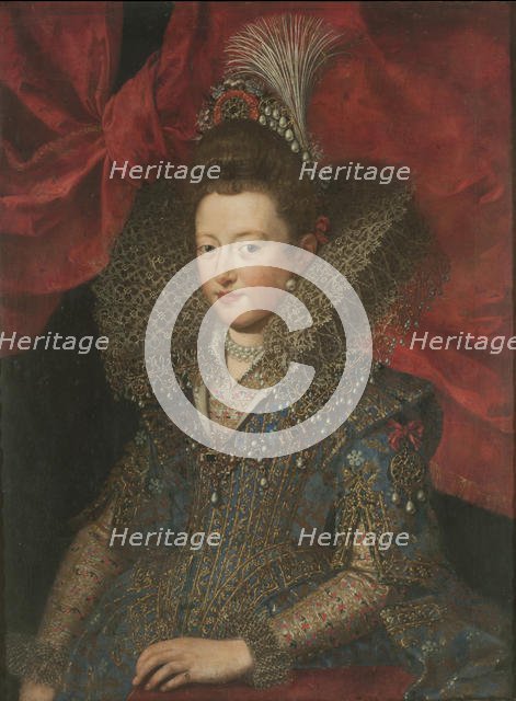 Portrait of Margherita Gonzaga (1591-1632), Duchess of Lorraine, c. 1605. Creator: Pourbus, Frans, the Younger (1569-1622).