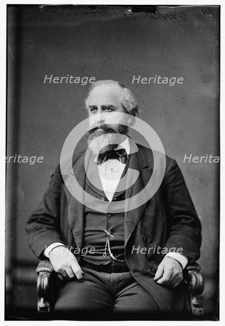 Carter H. Harrison of Illinois, between 1870 and 1880. Creator: Unknown.